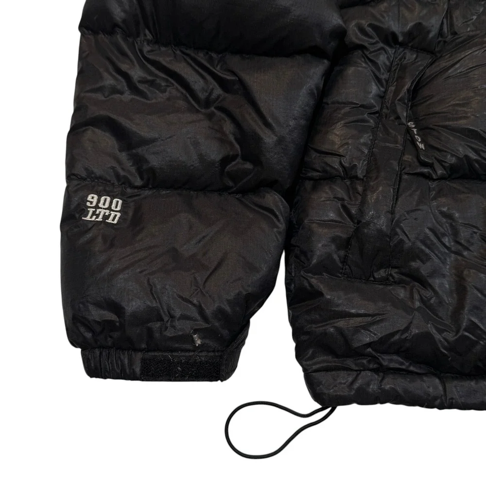 The North Face 900 LTD Down Nuptse Puffer Jacket Black Mens Medium Fall 2004 VTG